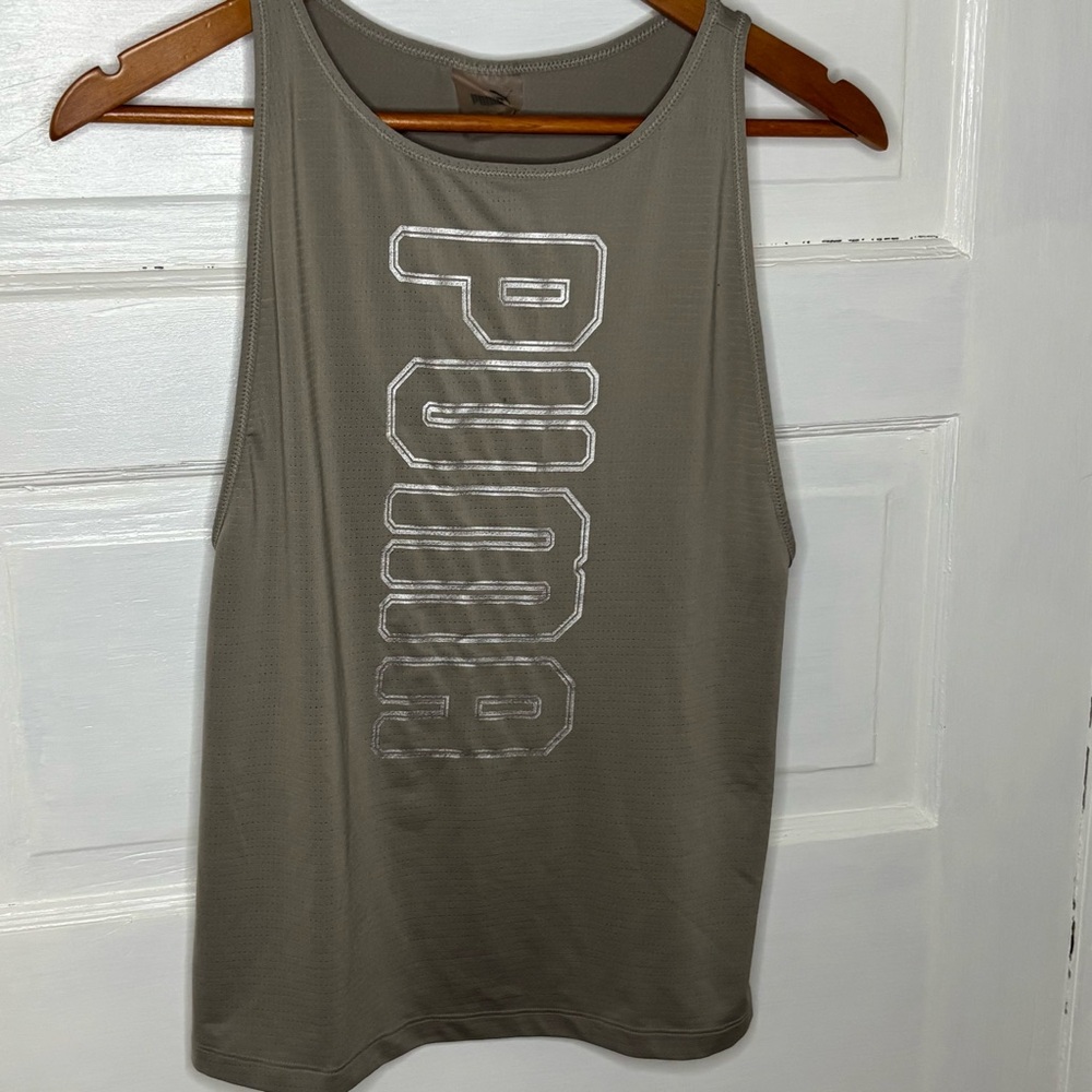 Puma Women's Gray Tank Top